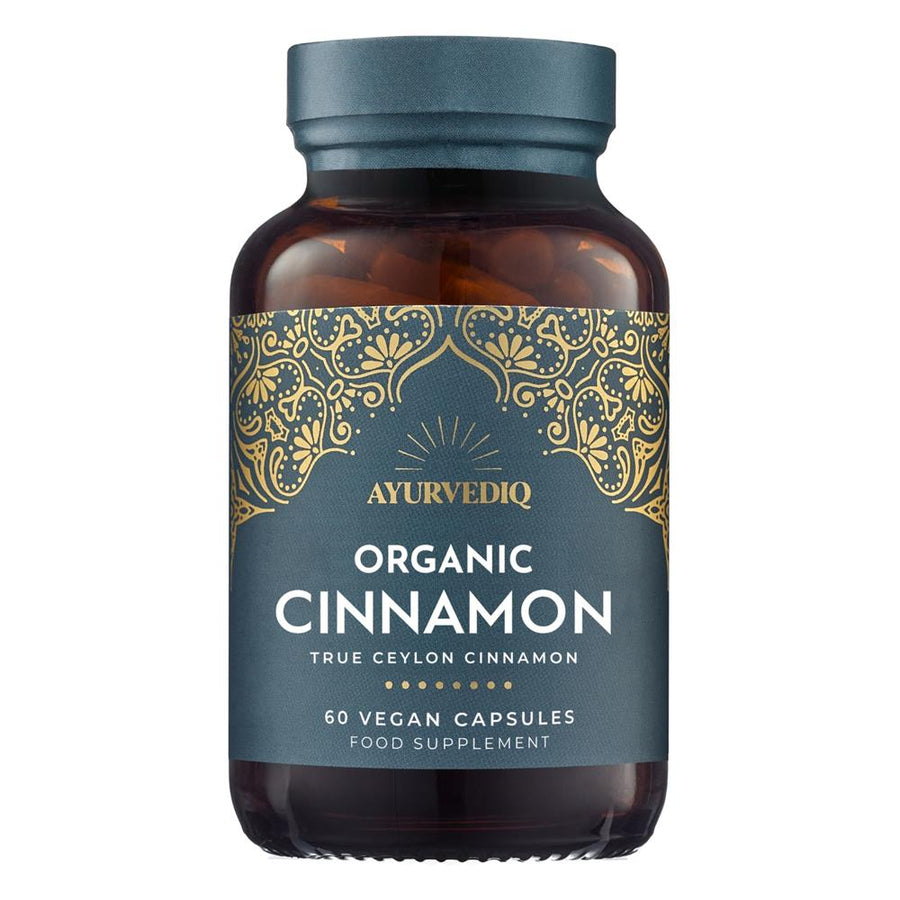 Organic Ceylon Cinnamon Caps - 60's