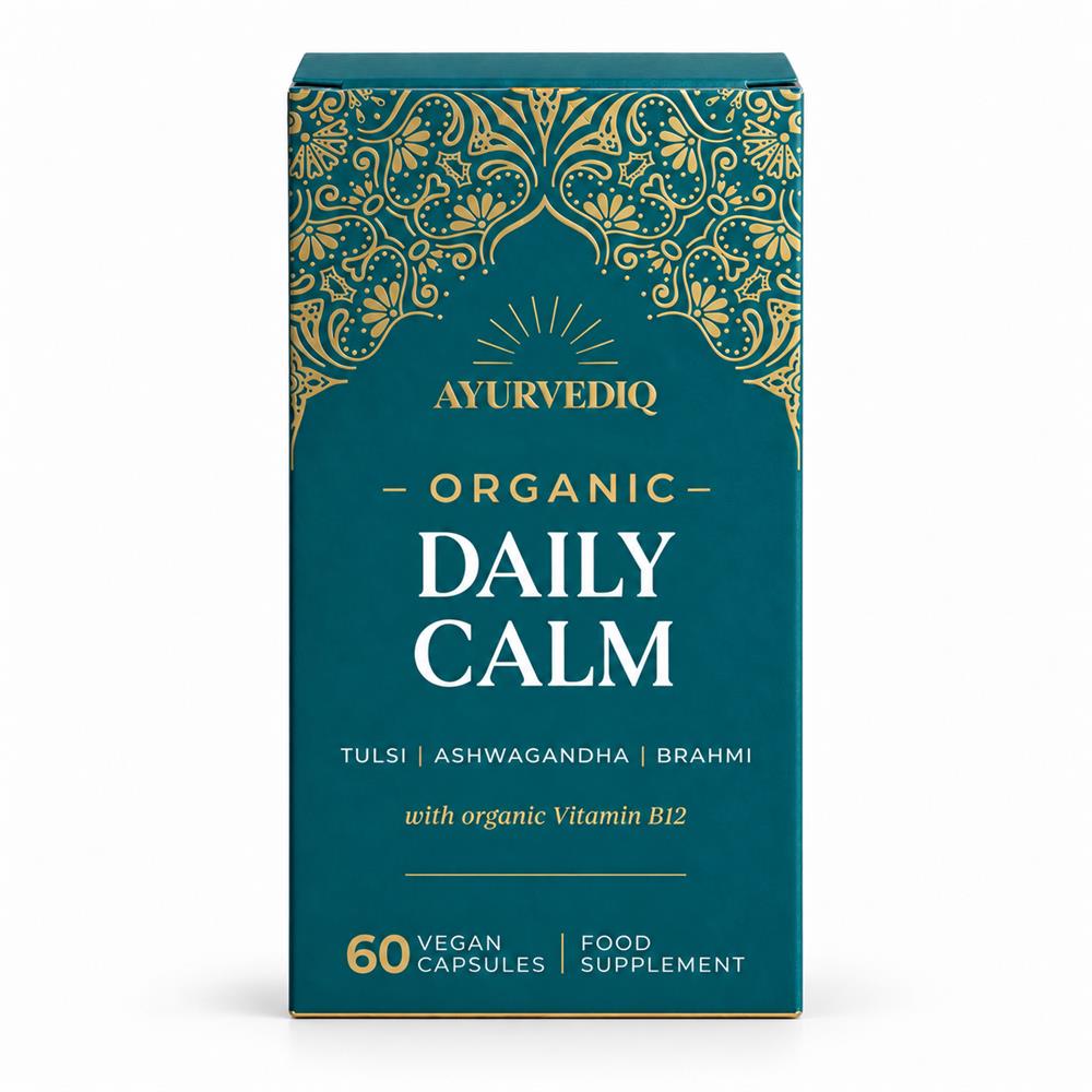 Organic Daily Calm with Vitamin B12 - 60 Vegan Capsules