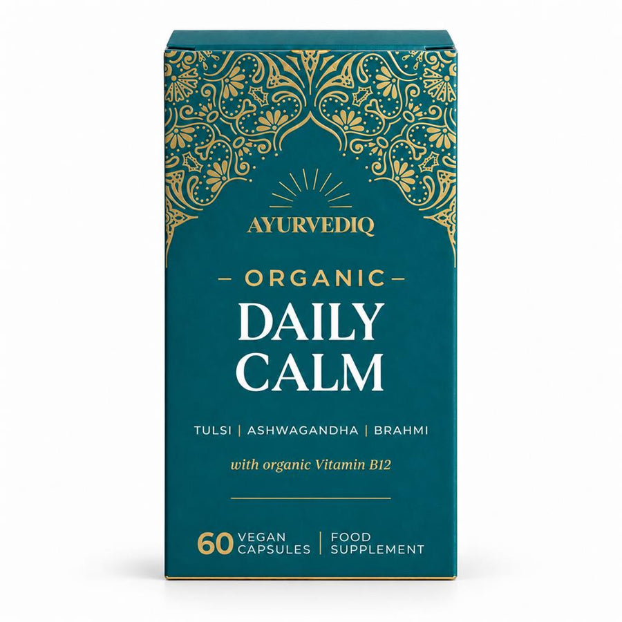 Organic Daily Calm with Vitamin B12 - 60 Vegan Capsules