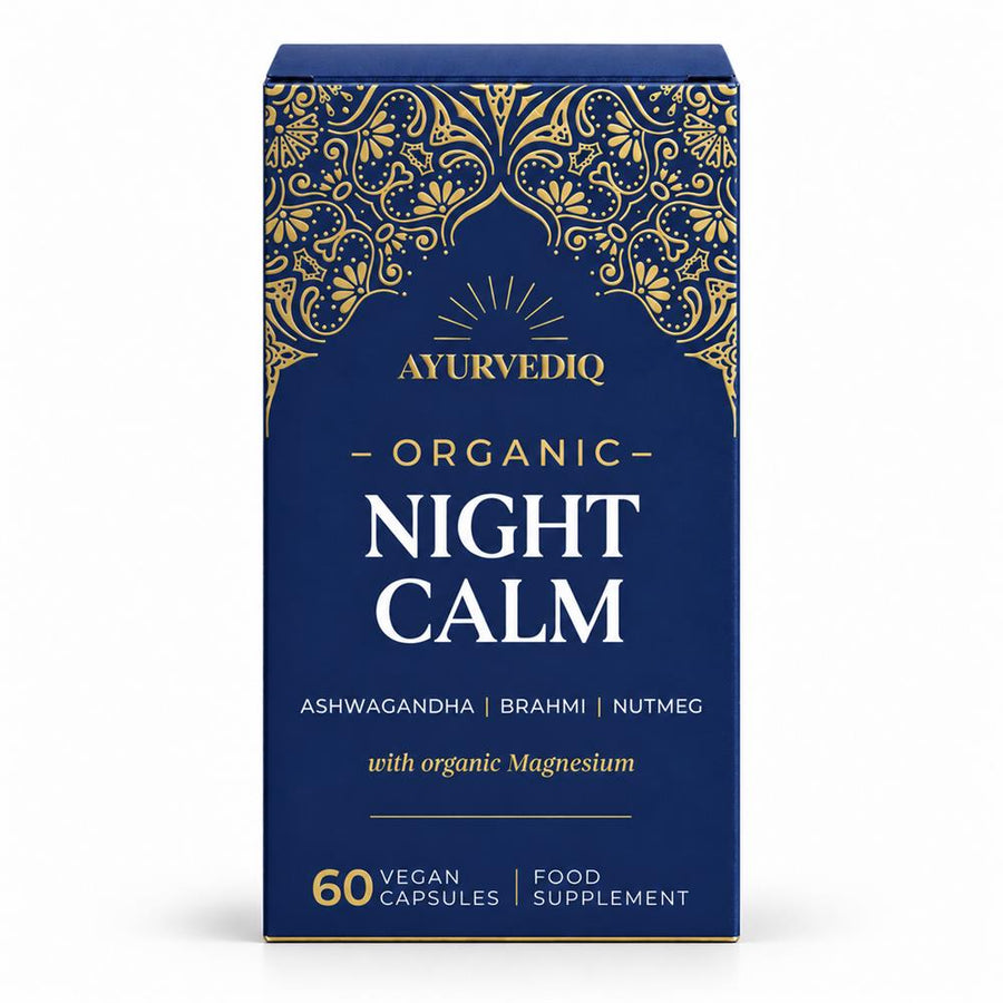 Organic Night Calm with Magnesium - 60 Vegan Capsules