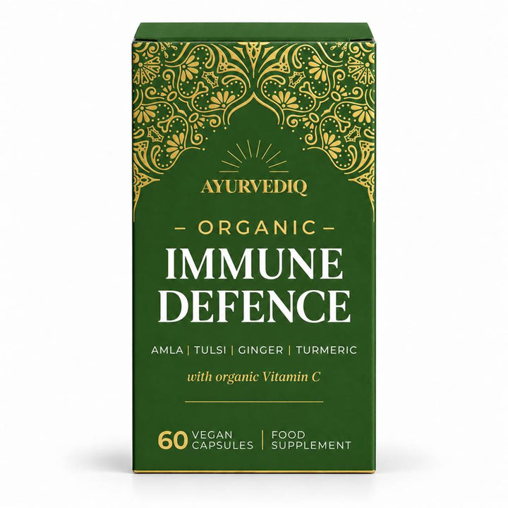 Organic Immune Defence with Vitamin C - 60 Vegan Capsules