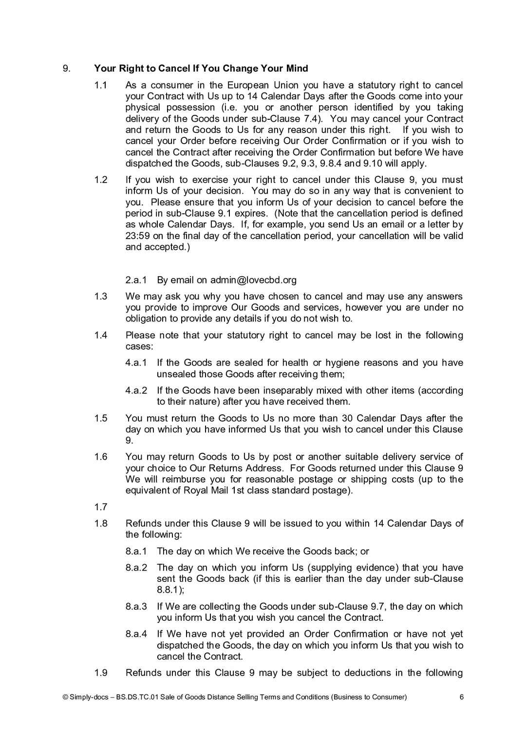 DISTANCE SELLING PDF