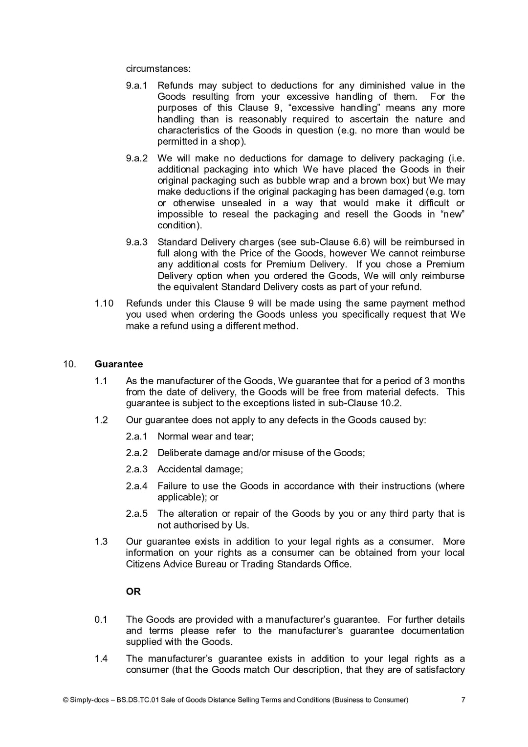DISTANCE SELLING PDF