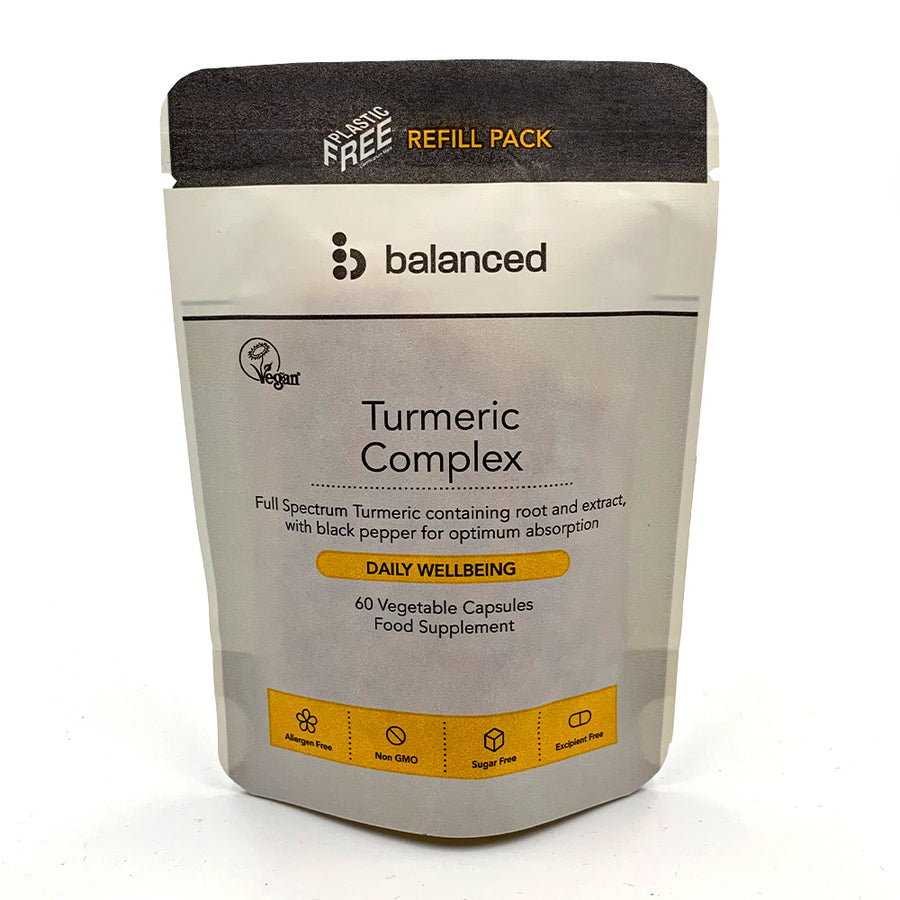 Turmeric Complex 60 Veggie Caps - Refill Pouch