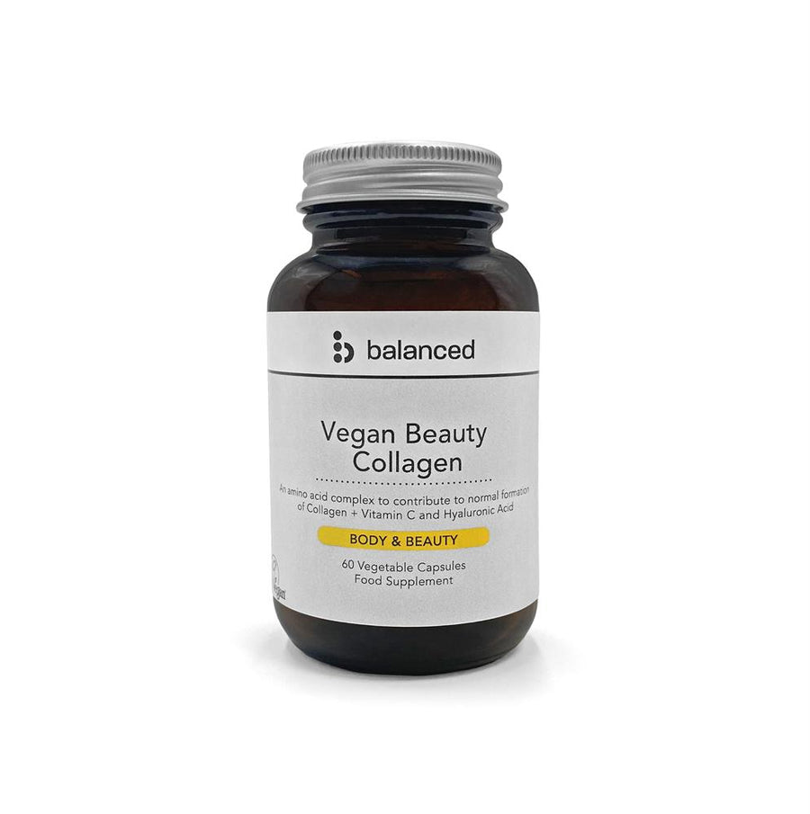 Vegan Beauty Collagen 60 Veggie Caps - Reusable Bottle