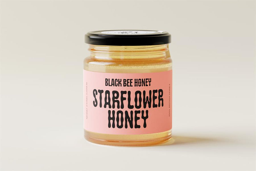 Black Bee Honey Starflower Honey 227g