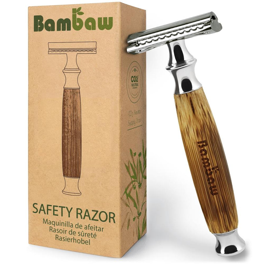 Bambaw | Bamboo safety razor | Classic Silver