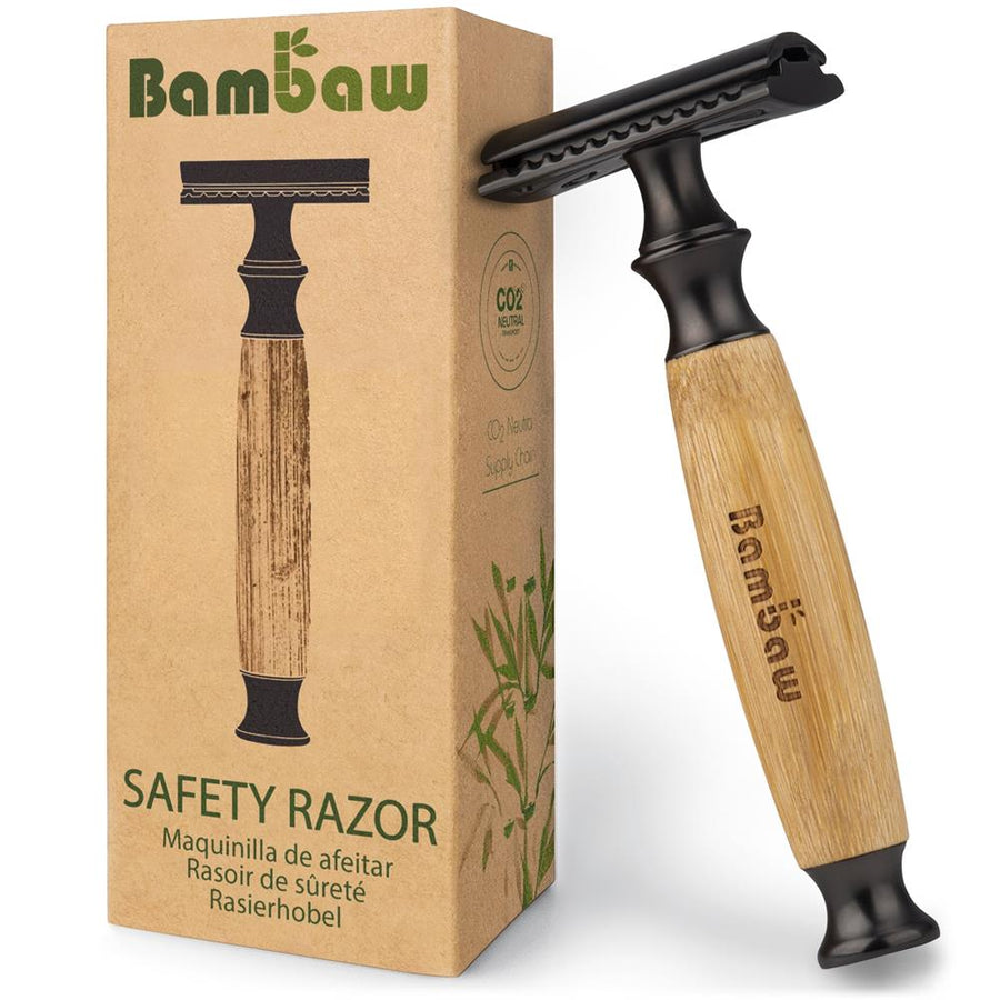 Bambaw | Bamboo safety razor | Classic Dark