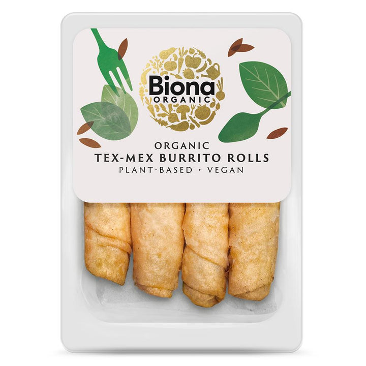Biona Organic Tex-Mex Burrito Rolls 190g