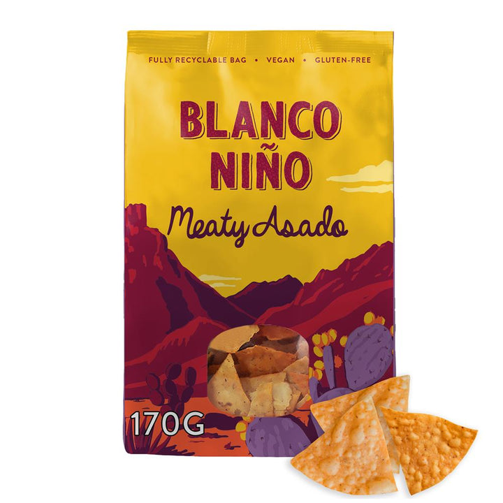 Meaty Asado Tortilla Chips 170g