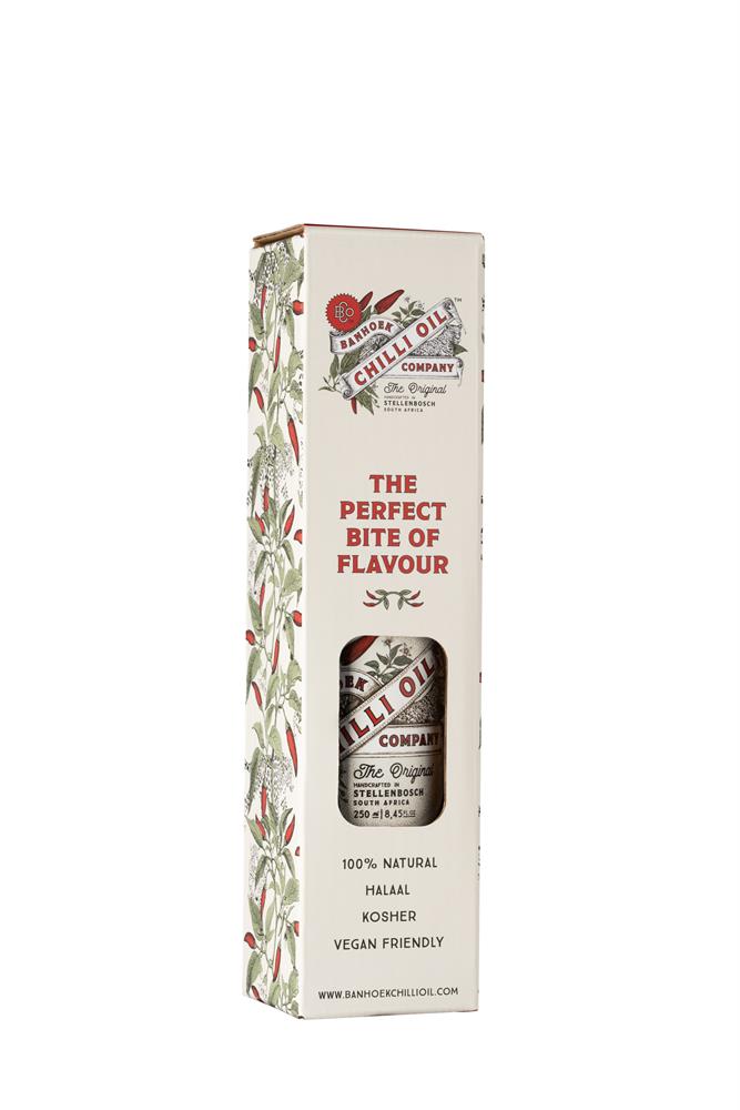 Banhoek Chilli Oil Single Bottle Gift Box
