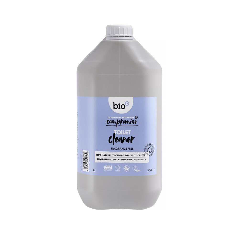 Bio-D Fragrance Free Toilet Cleaner - 5L