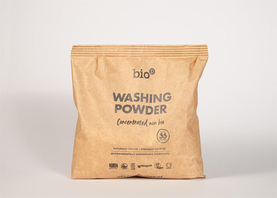 Bio-D Fragrance Free Washing Powder 1kg