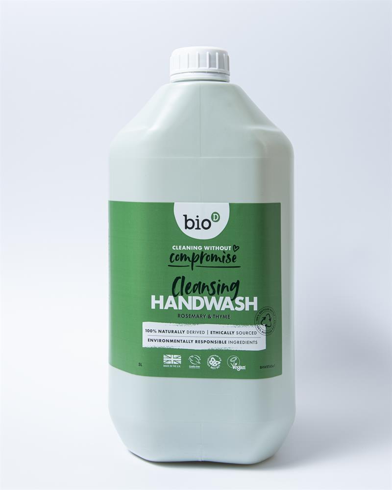 Bio-D Rosemary & Thyme Cleansing Hand Wash 5L