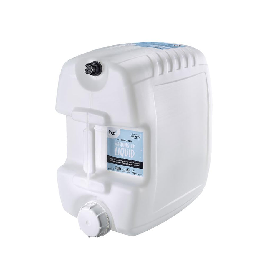 Bio-D Fragrance Free Washing Up Liquid 20L