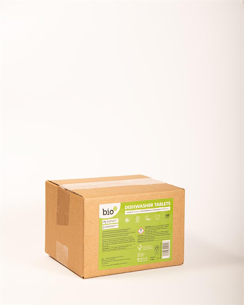 Bio-D Dishwasher Tablets - Bulk Pack 200 Tablets