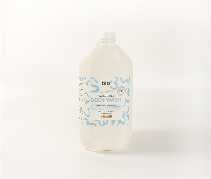 Bio-D Fragrance Free Body Wash 5L