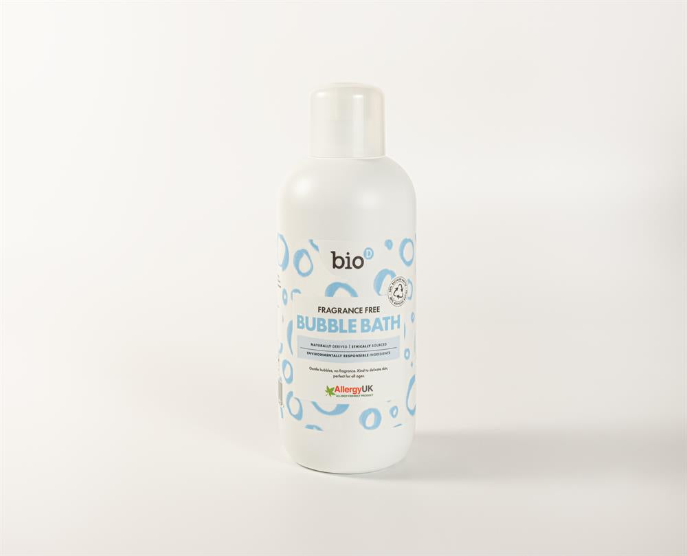 Bio-D Fragrance Free Bubble Bath 1L