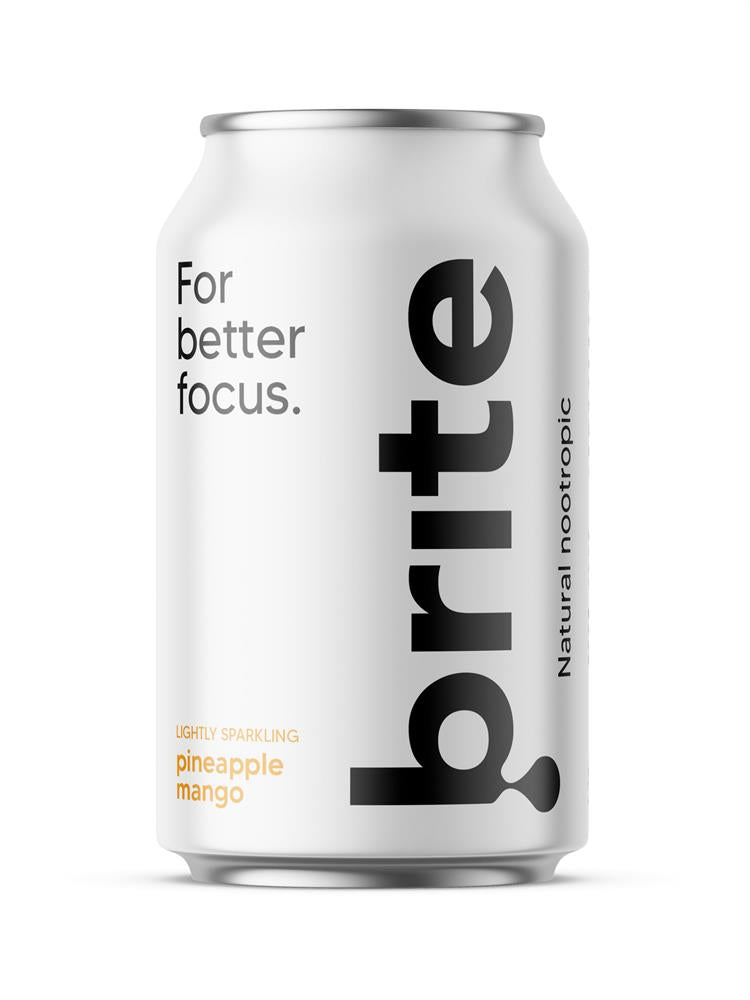 Brite Natural FOCUS ENERGY Pineapple Mango 330ml