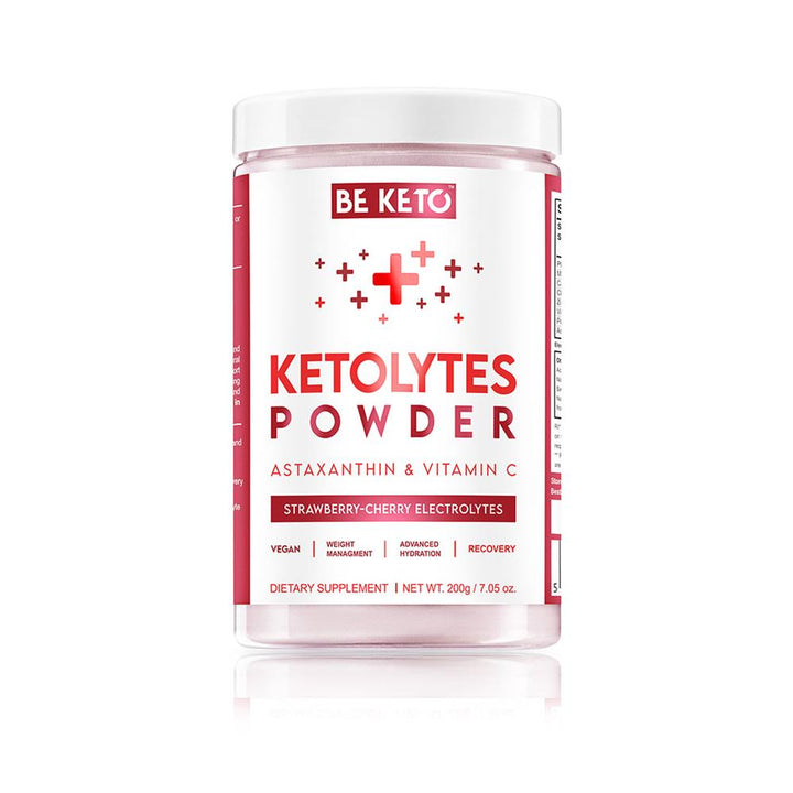 BeKeto - Keto Electrolytes Powder Strawberry Cherry 200g