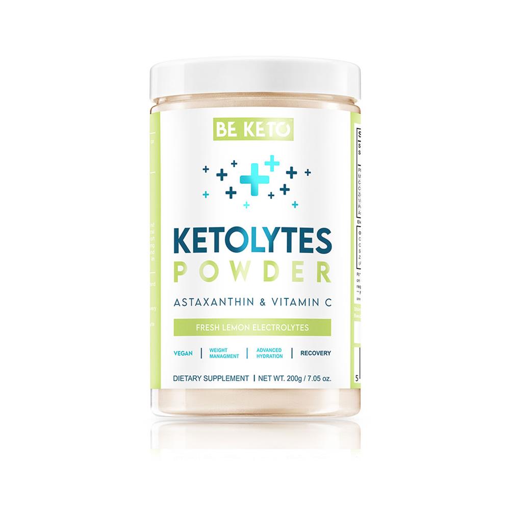 BeKeto - Keto Electrolytes Powder Fresh Lemon 200g