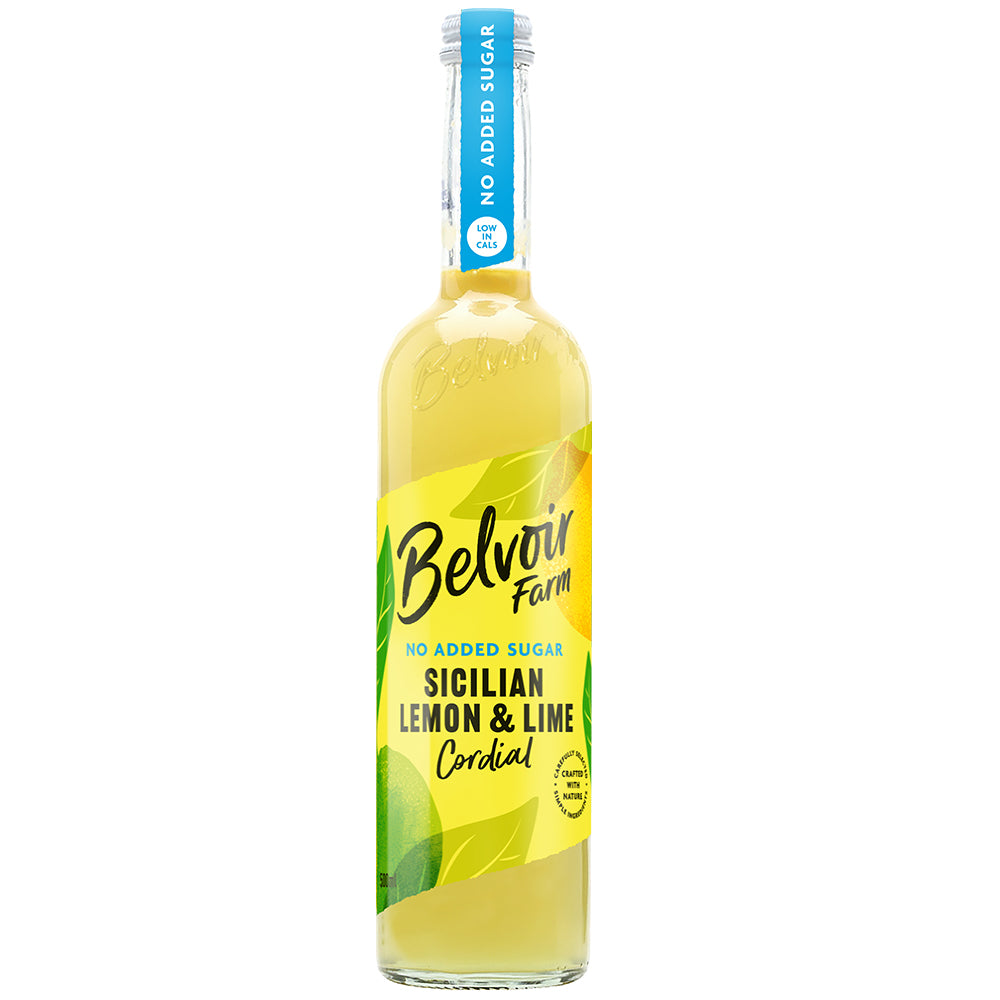 No Added Sugar Sicilian Lemon & Lime Cordial 500ml