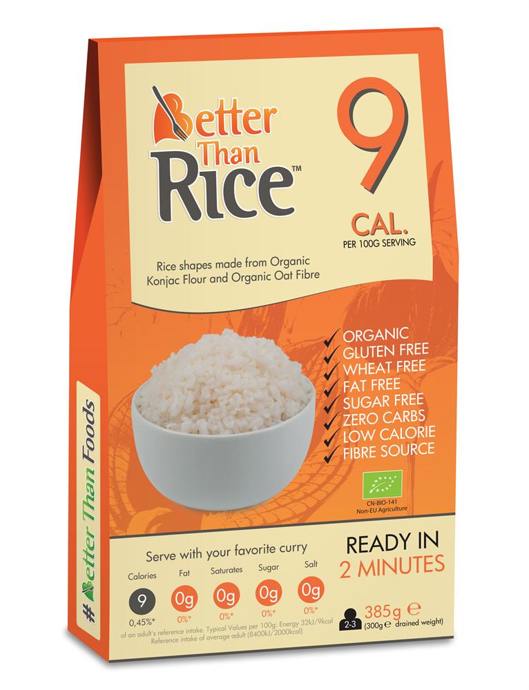 Better Than Rice Organic Konjac 385g
