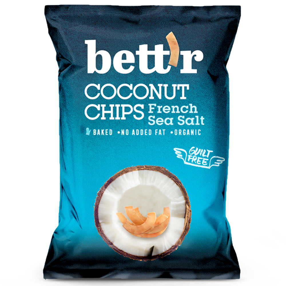Coconut Chips with French Sea Salt 40g