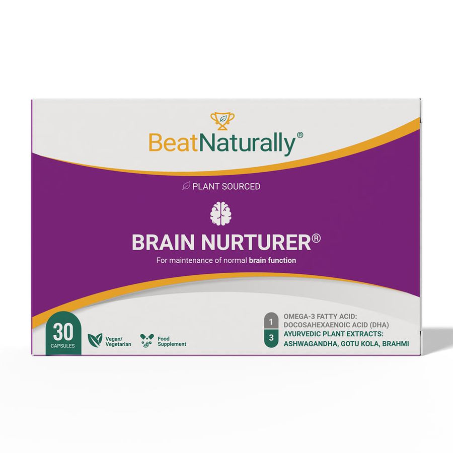 Brain Nurturer - Memory Focus & De-Stress  30 Capsules