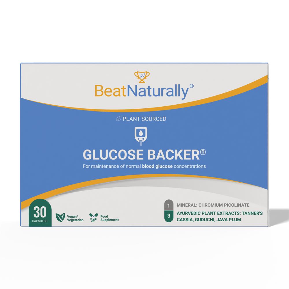 Glucose Backer - Blood Sugar Maintenance - 30 Capsules