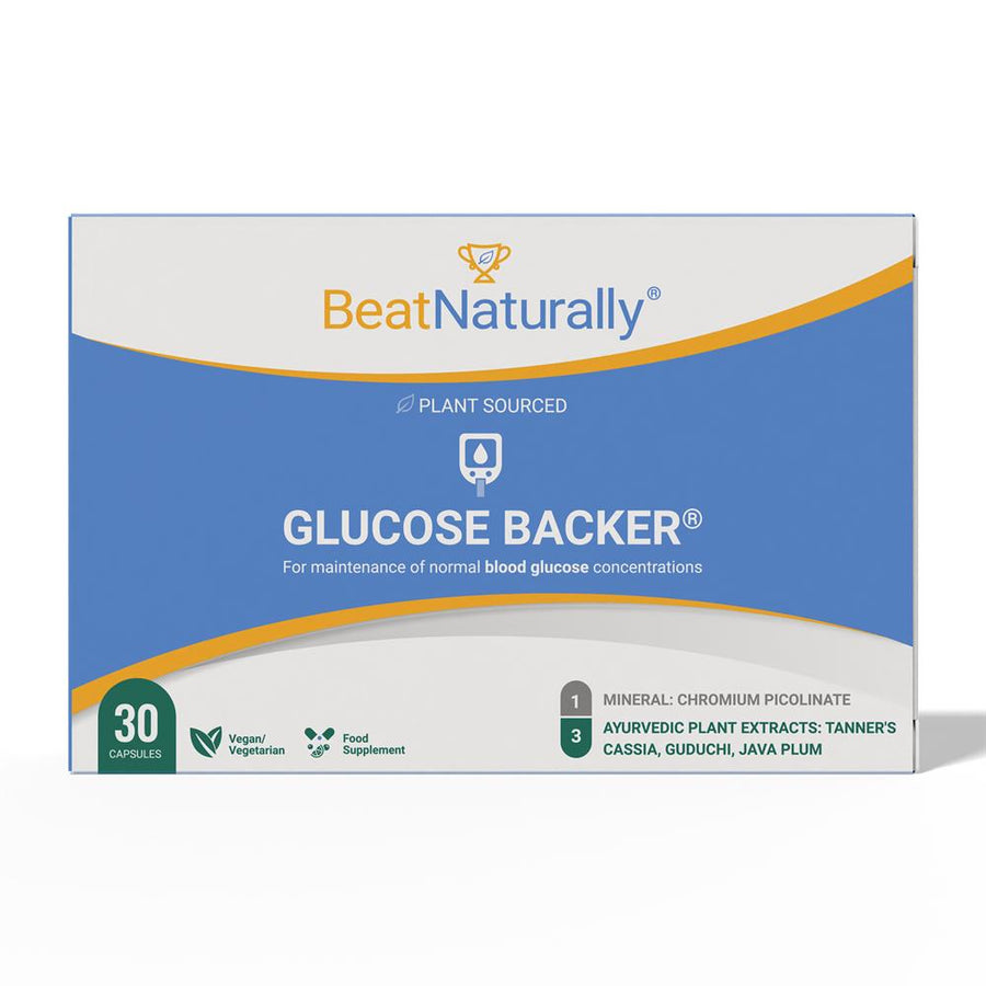 Glucose Backer - Blood Sugar Maintenance - 30 Capsules