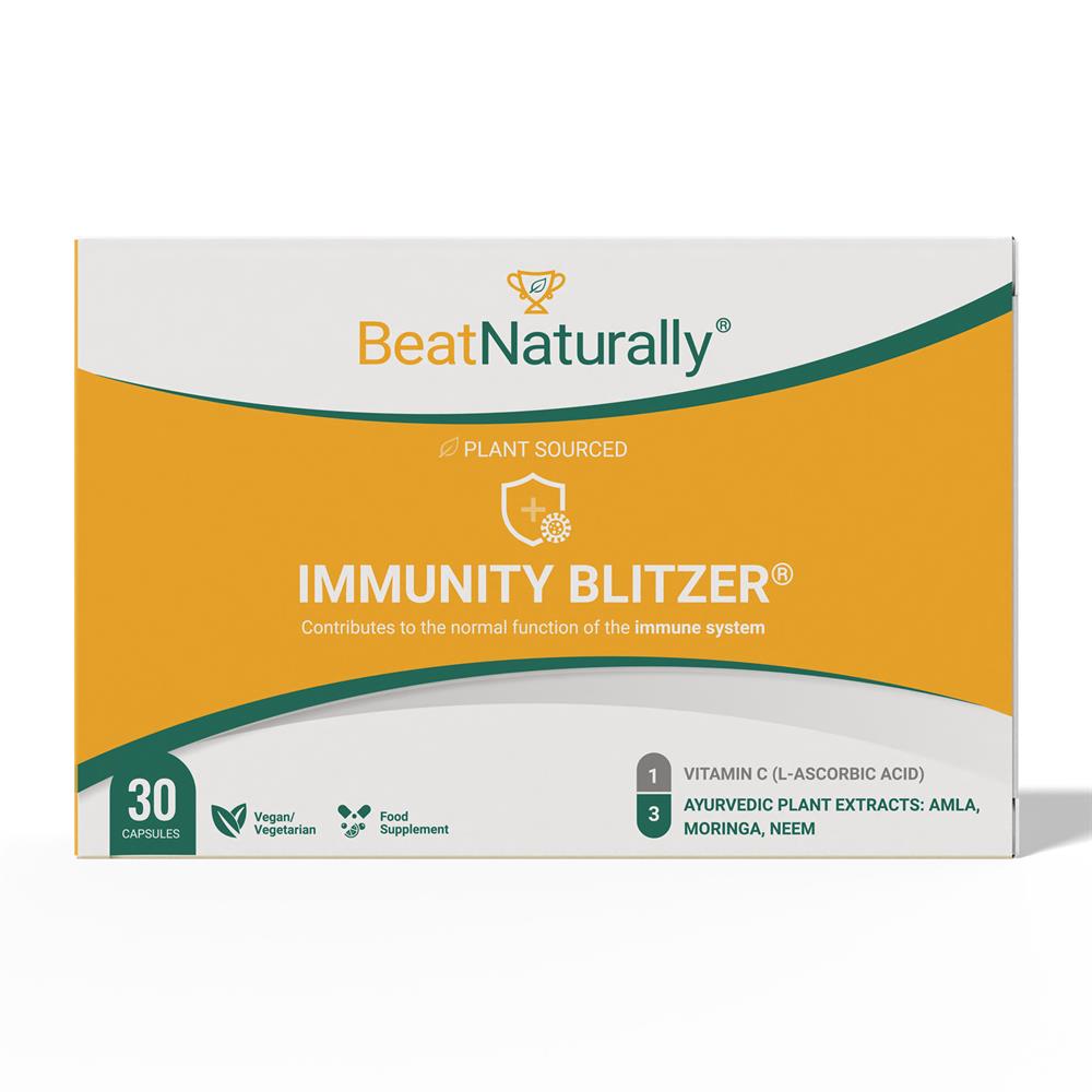 Immunity Blitzer-Vitamin C Moringa Amla Neem 30 capsules