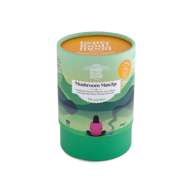Better Food Mood Lions Mane Mushroom Matcha 100G