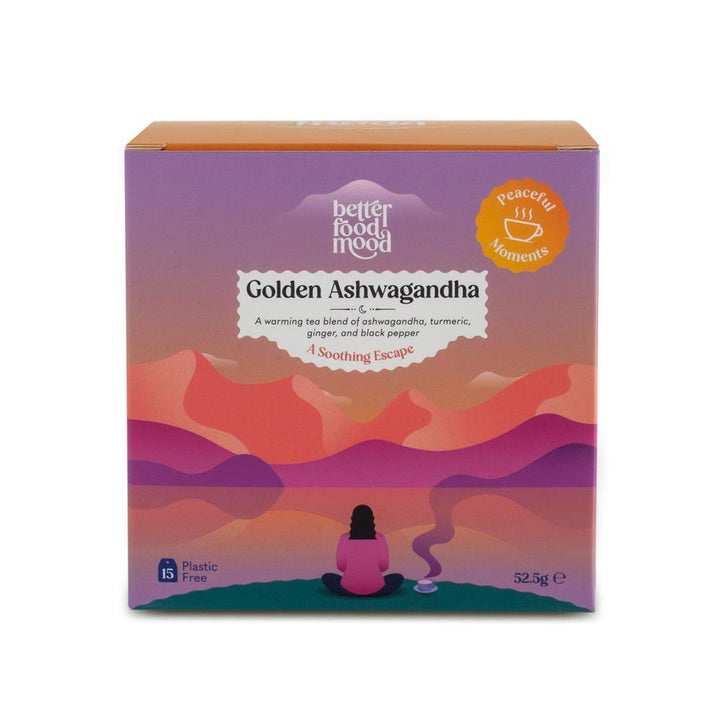 Better Food Mood Golden Ashwagandha 15 Tea Bags