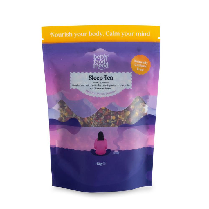 Better Food Mood Rose Chamomile Lavender Sleep Tea 40g