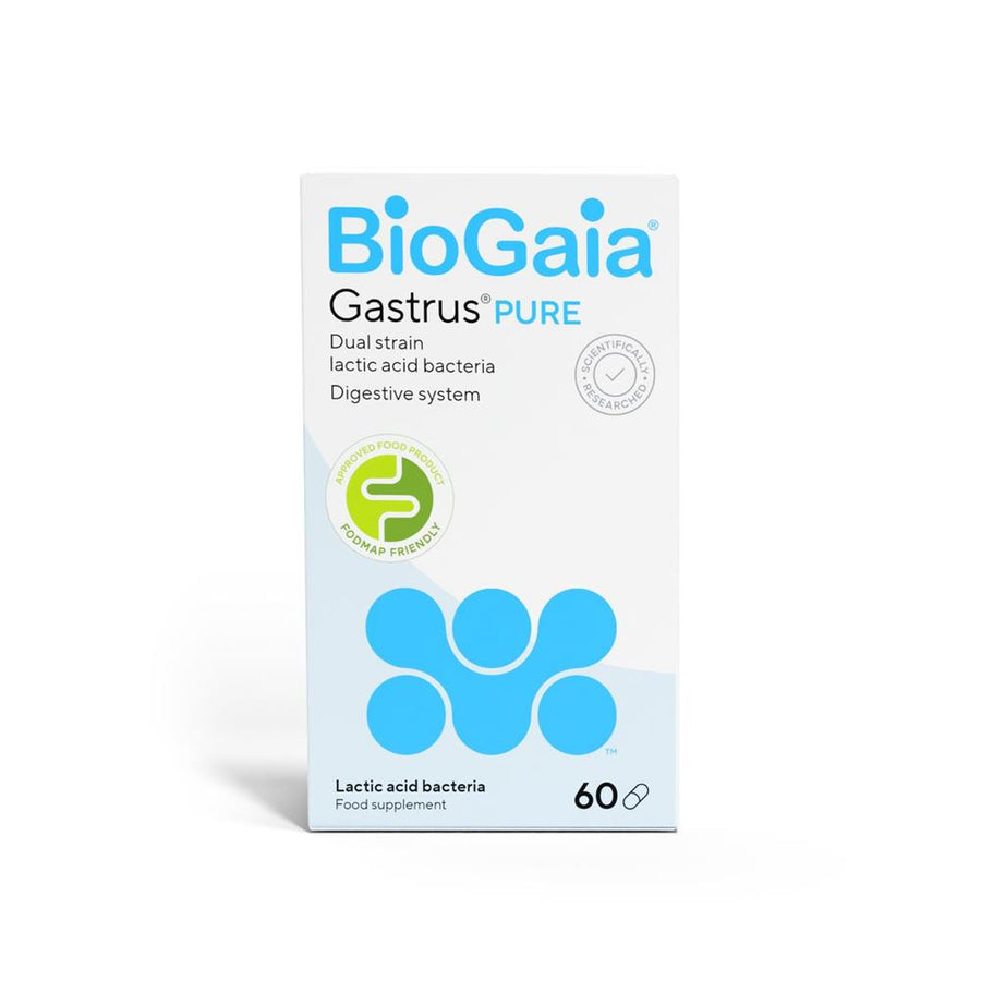 BioGaia Gastrus PURE Capsules 60's