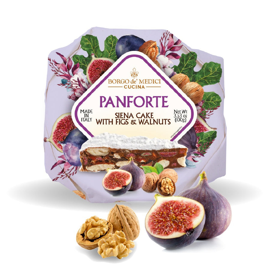 Borgo de Medici Trad. It. Panforte with Figs & Walnuts