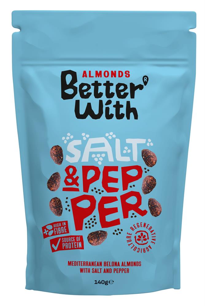 Better With Salt & Pepper Almonds 140g