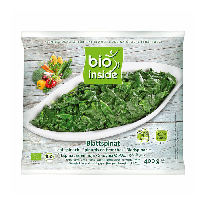 Bio Inside Organic Leaf Spinach 400g