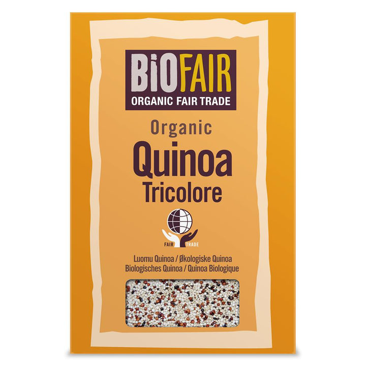 BioFair Organic Tri-Colore Quinoa Grain Pasta 500g