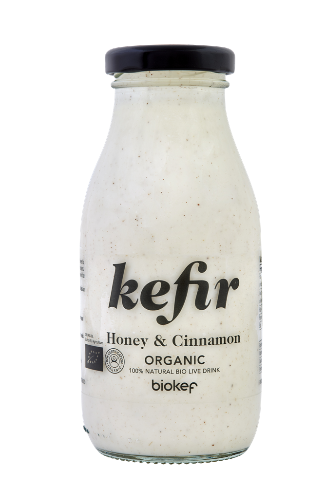 Organic Honey & Cinnamon Kefir 250ml