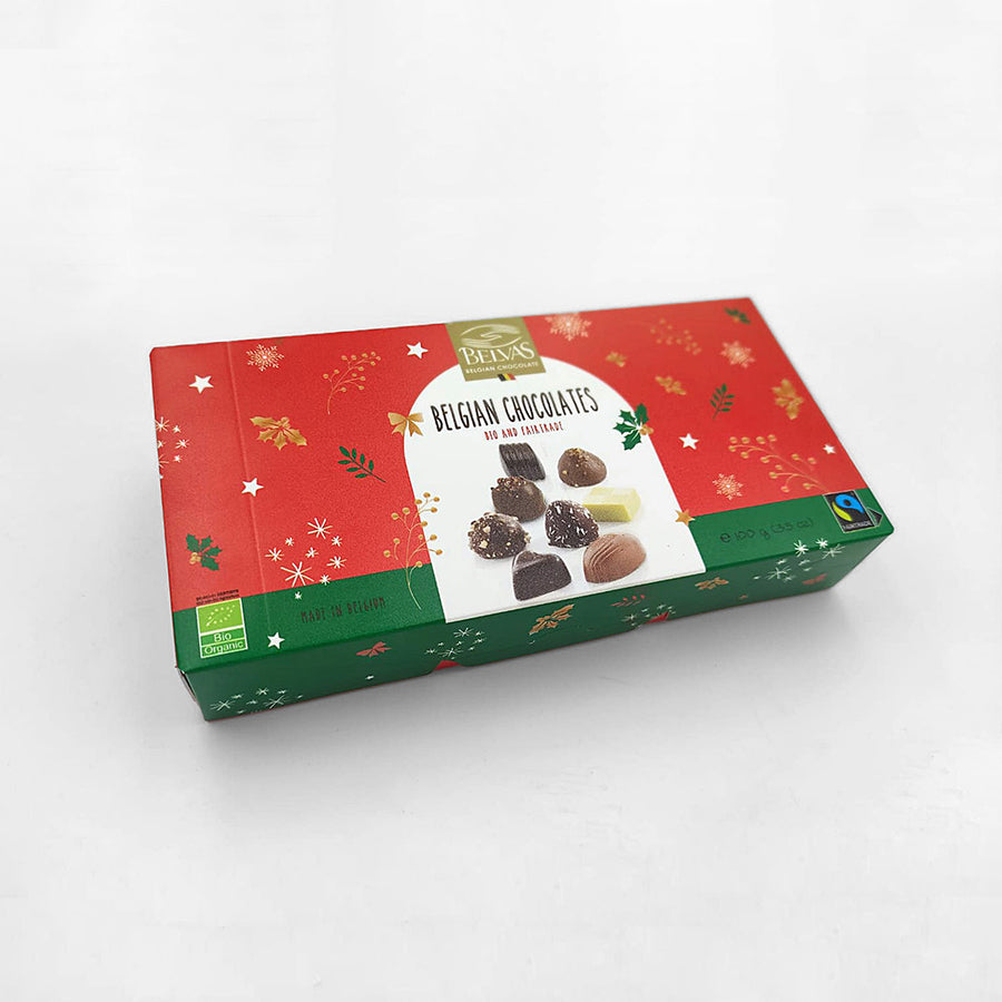 Belvas Christmas Assorted Chocolates 100g