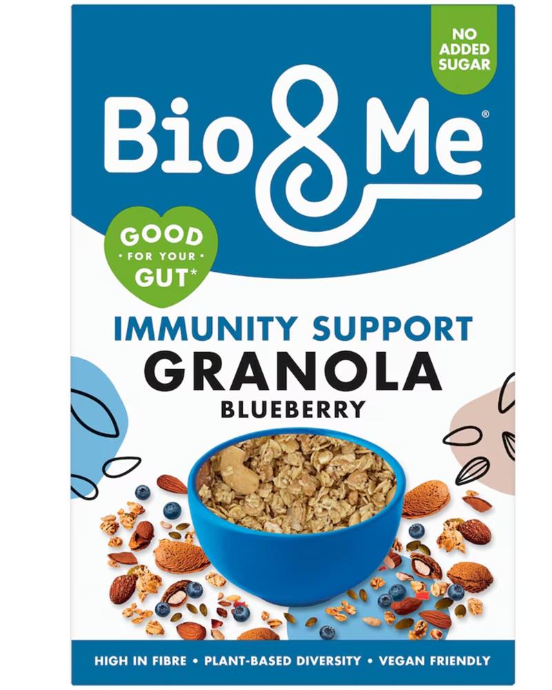 Bio&Me Blueberry & Flaked Almond Immunity Support Granola 360g