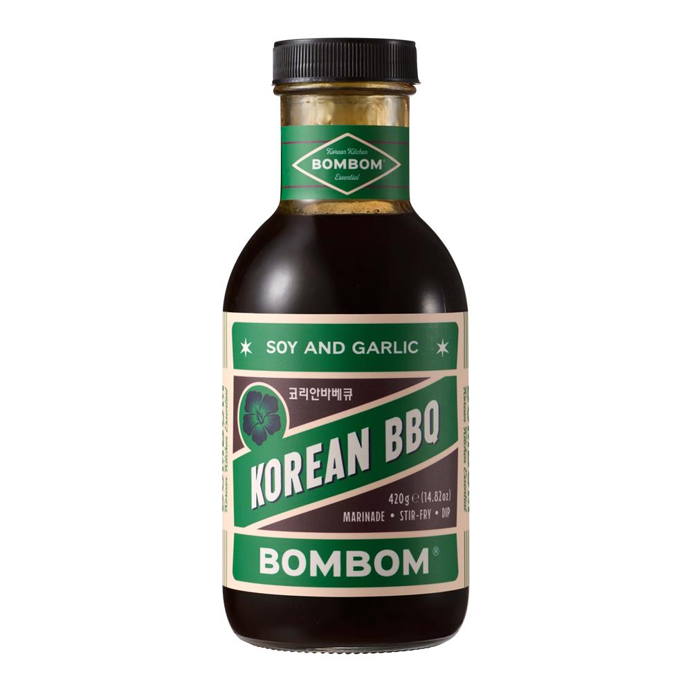 Bombom Korean Soy & Garlic BBQ Sauce 420ml