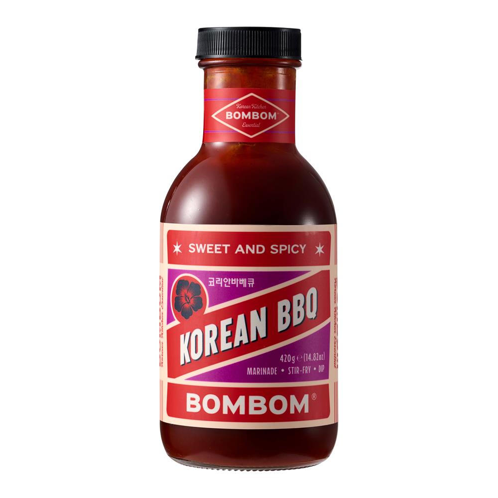 Bombom Korean Spicy and Sweet BBQ Sauce Gochujang Flavour 420ml