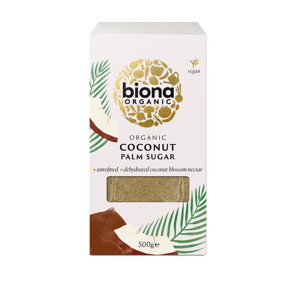 Biona Organic Coconut Palm Sugar - Unrefined 500g