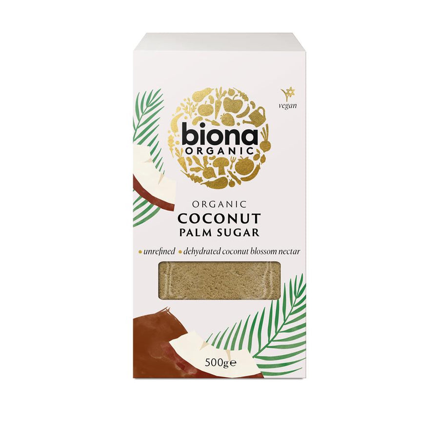 Biona Organic Coconut Palm Sugar - Unrefined 500g