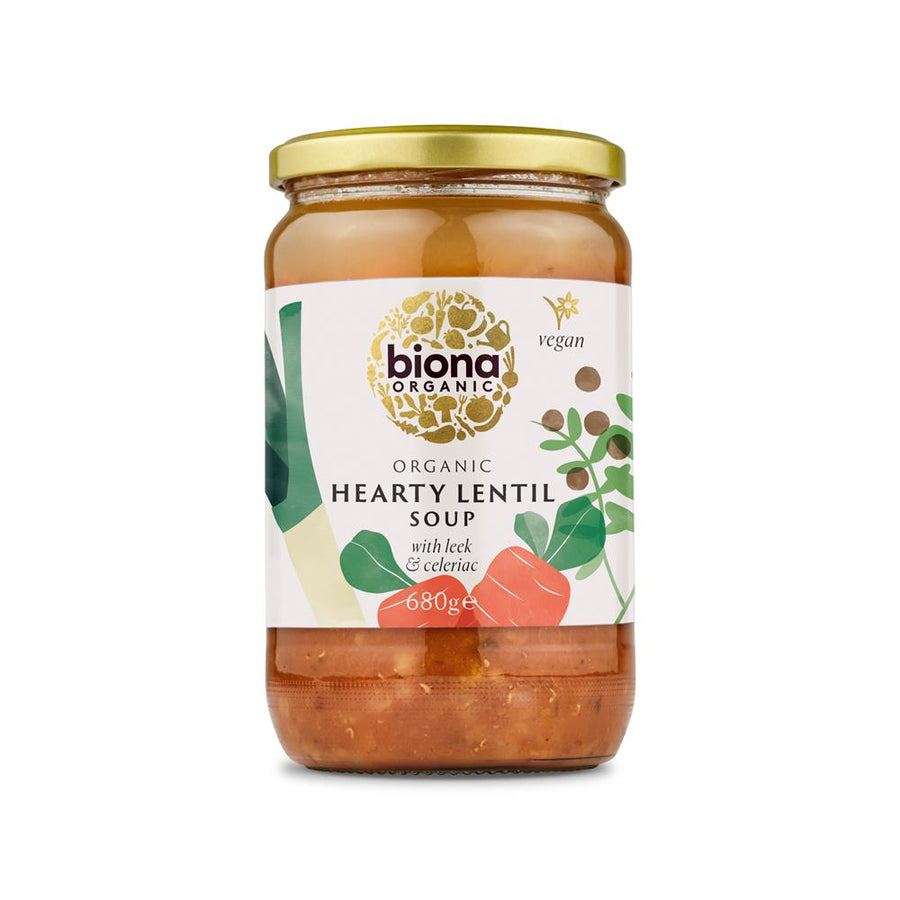 Organic Hearty Lentil Soup 680g