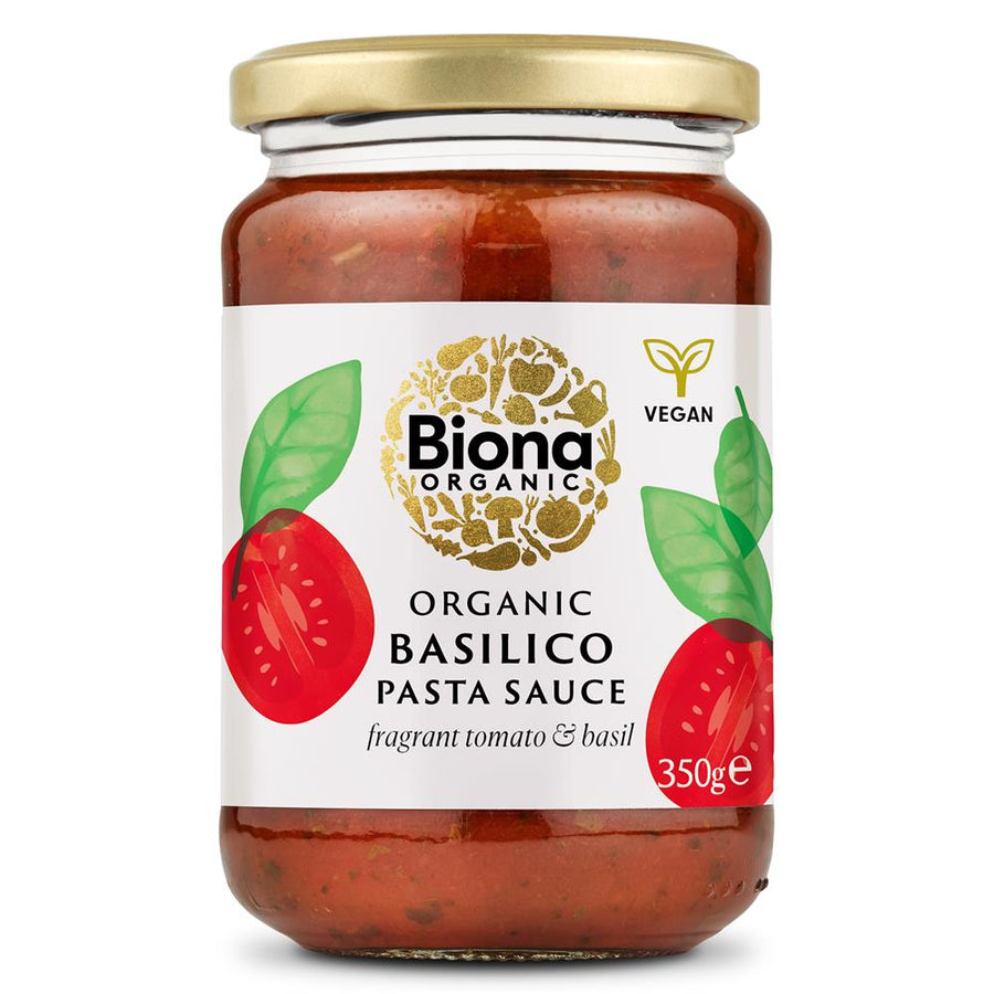 Organic Basilico - Tomato & Basil Pasta Sauce 350g