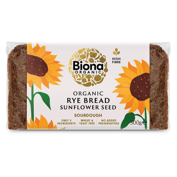 Organic Rye Bread - Sunflower Seed - 500g